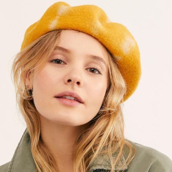 Free People Static Tie Dye Beret